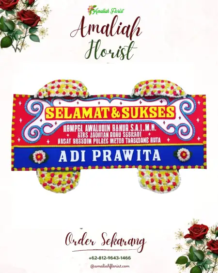 Papan Bunga Ucapan Selamat Kedungmundu